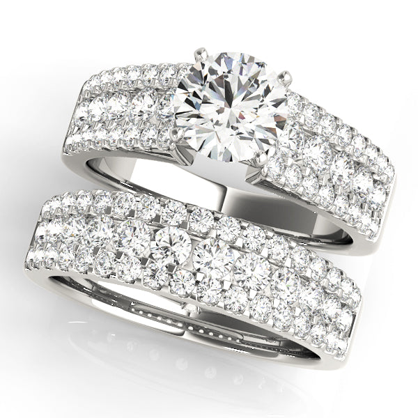 Pristine Remount Round Diamond Engagement Ring — 9K/18K Gold & Platinum