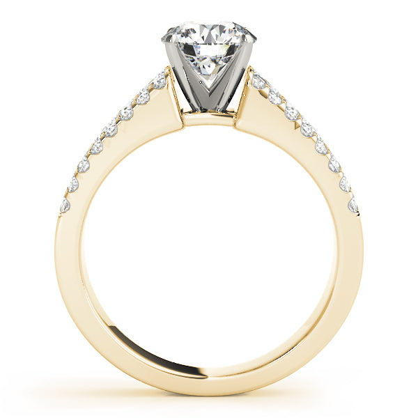 Pristine Remount Round Diamond Engagement Ring — 9K/18K Gold & Platinum