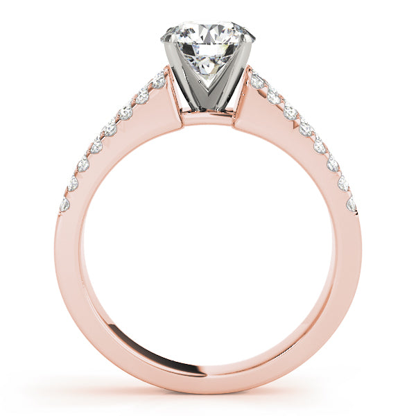 Pristine Remount Round Diamond Engagement Ring — 9K/18K Gold & Platinum