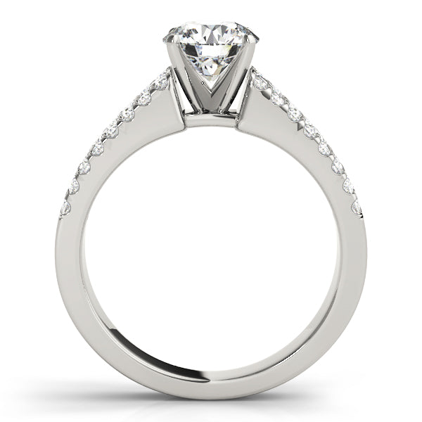 Pristine Remount Round Diamond Engagement Ring — 9K/18K Gold & Platinum