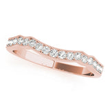 Remount Half Eternity Ring in Gold & Platinum