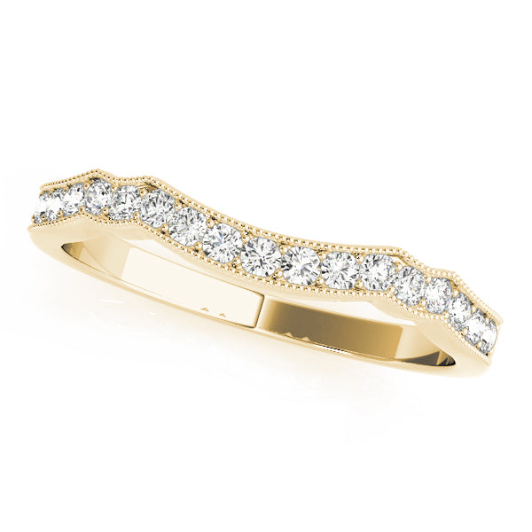 Remount Half Eternity Ring in Gold & Platinum