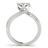 Statement New Bridal Round Diamond Engagement Ring — 9K/18K Gold & Platinum