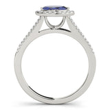 Cherished Halo Marquise Diamond Engagement Ring — 9K/18K Gold & Platinum