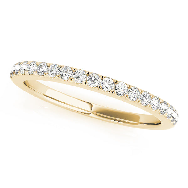 Diamond Half Eternity Ring in Gold & Platinum