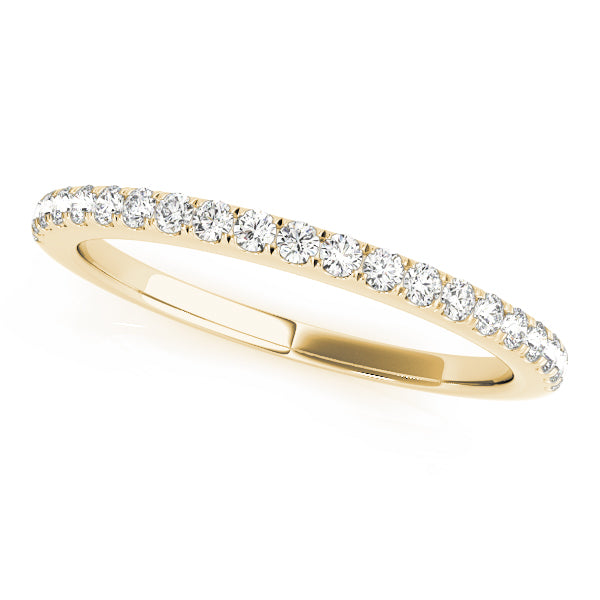 Diamond Half Eternity Ring in Gold & Platinum
