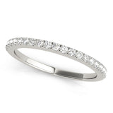 Diamond Half Eternity Ring in Gold & Platinum