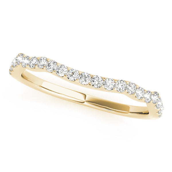 Diamond Half Eternity Ring in Gold & Platinum