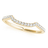 Diamond Half Eternity Ring in Gold & Platinum