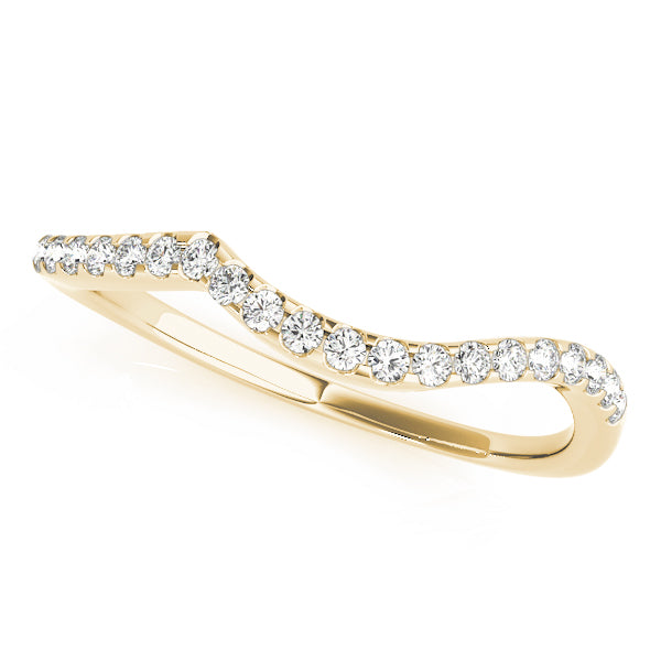 Diamond Half Eternity Ring in Gold & Platinum