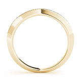 Diamond Half Eternity Ring in Gold & Platinum