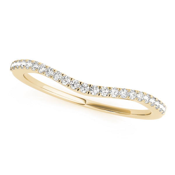 Diamond Half Eternity Ring in Gold & Platinum