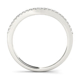 Diamond Half Eternity Ring in Gold & Platinum