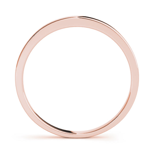 Plain Wedding Gold Band
