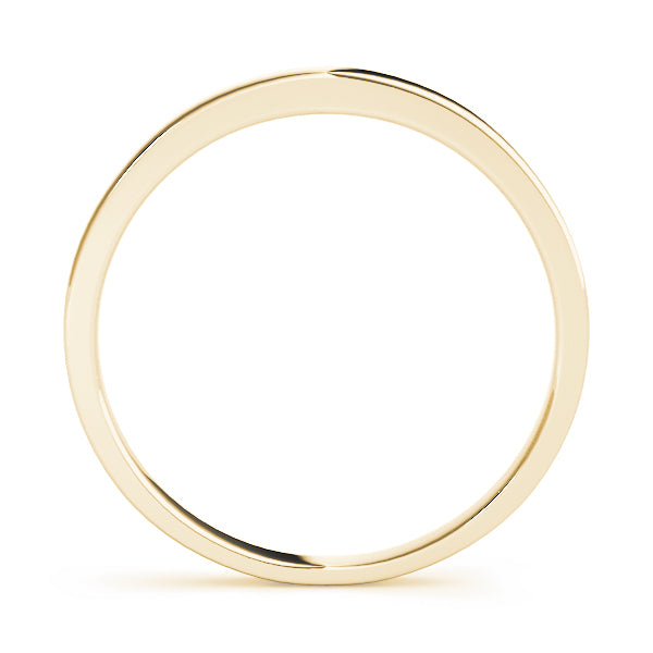 Plain Wedding Gold Band