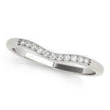 Diamond Half Eternity Ring in Gold & Platinum
