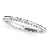 Diamond Half Eternity Ring in Gold & Platinum
