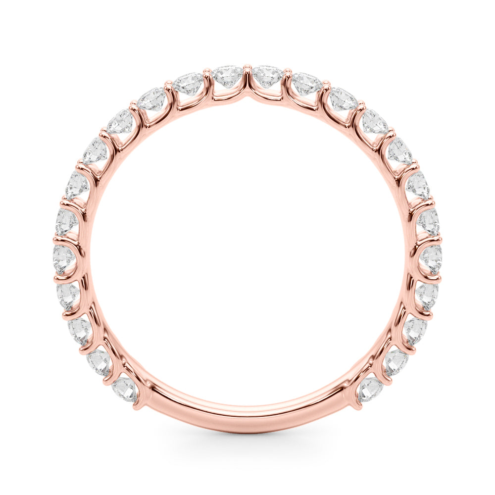 3/4 Full Eternity Ring in Gold & Platinum