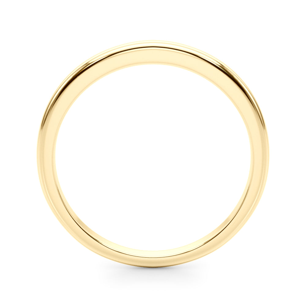 Plain Wedding Gold Band