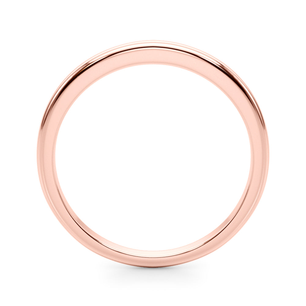 Plain Wedding Gold Band