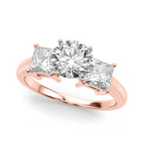 Timeless Remountring Princess Diamond Engagement Ring — 9K/18K Gold & Platinum