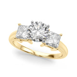 Timeless Remountring Princess Diamond Engagement Ring — 9K/18K Gold & Platinum