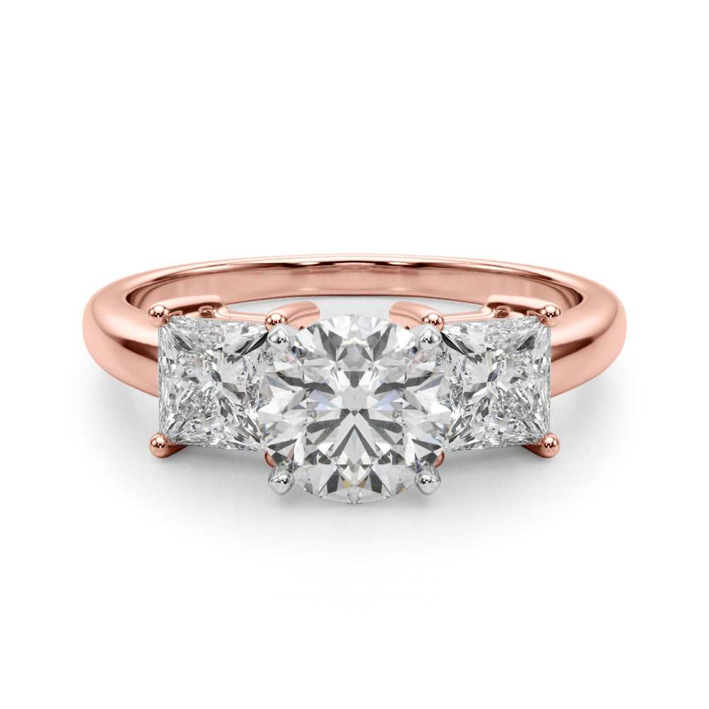 Timeless Remountring Princess Diamond Engagement Ring — 9K/18K Gold & Platinum