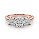 Timeless Remountring Princess Diamond Engagement Ring — 9K/18K Gold & Platinum