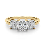 Timeless Remountring Princess Diamond Engagement Ring — 9K/18K Gold & Platinum