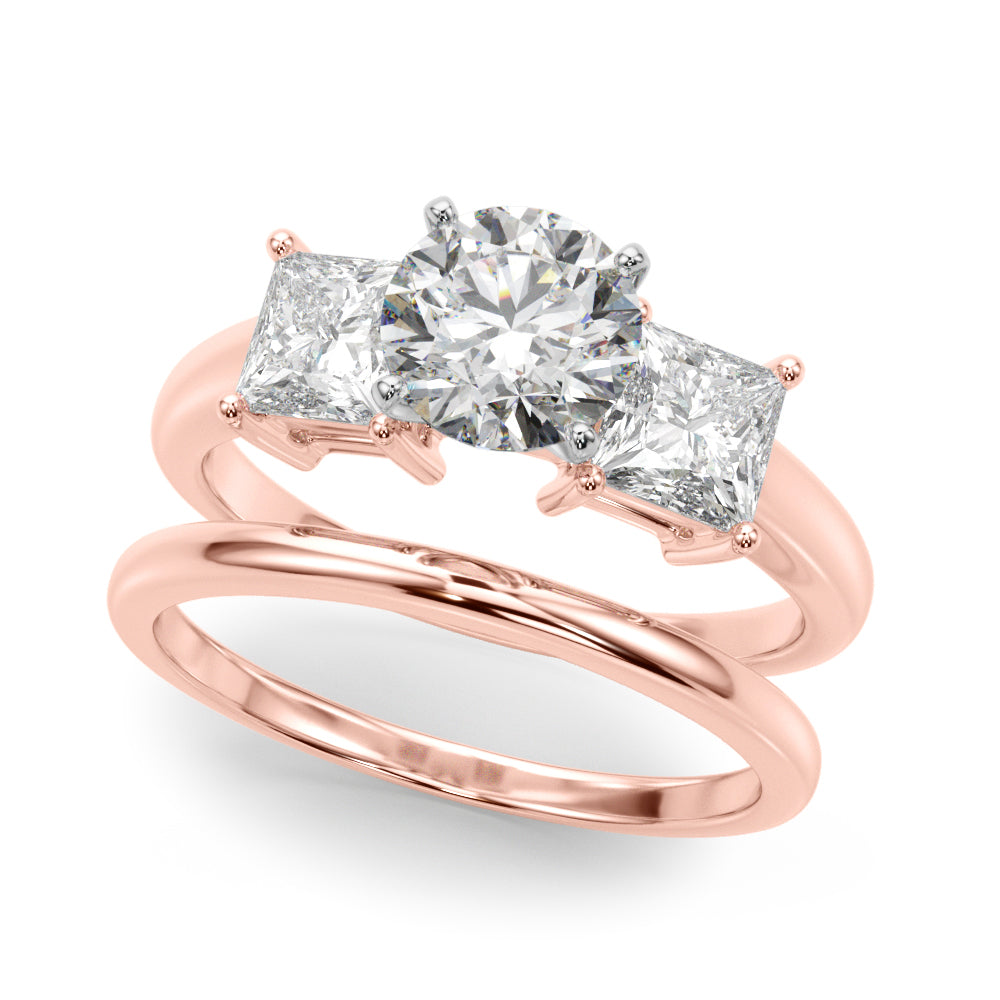 Timeless Remountring Princess Diamond Engagement Ring — 9K/18K Gold & Platinum