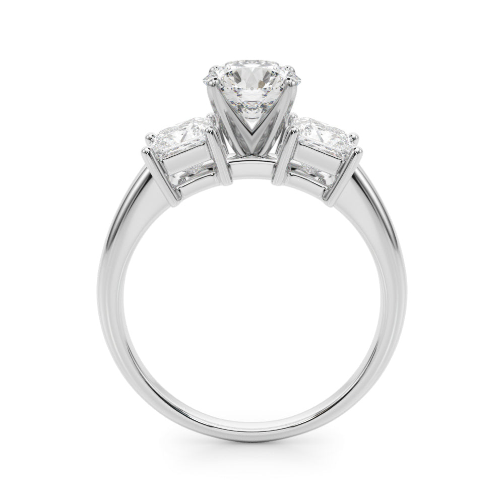 Timeless Remountring Princess Diamond Engagement Ring — 9K/18K Gold & Platinum