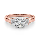 Elegant Remountring Princess Diamond Engagement Ring — 9K/18K Gold & Platinum
