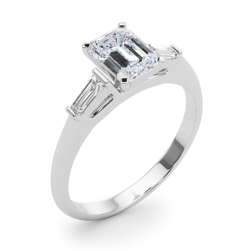 Majestic Remount Ring Round Diamond Engagement Ring — 9K/18K Gold & Platinum