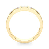 1/4 Dia Tw Half Eternity Ring in Gold & Platinum