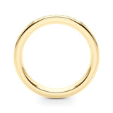 Channel Set Baguette Half Eternity Ring in Gold & Platinum