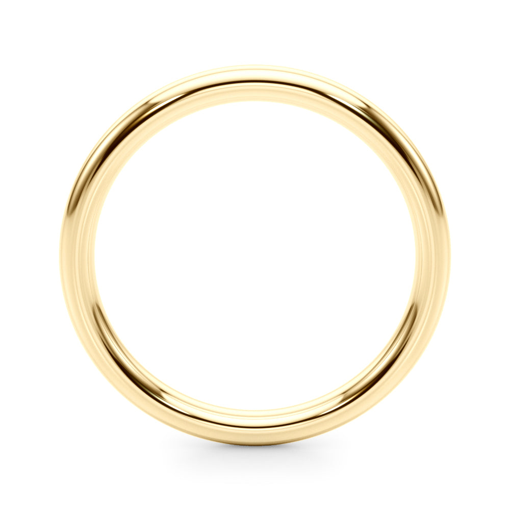 Plain Wedding Gold Band