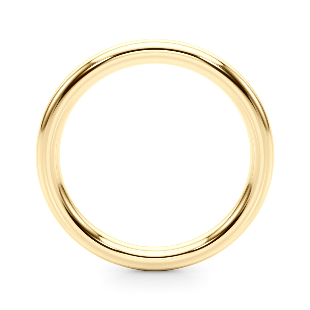 Plain Wedding Gold Band