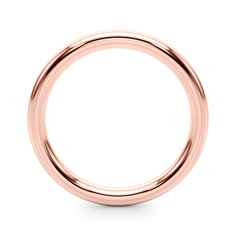 Plain Wedding Gold Band