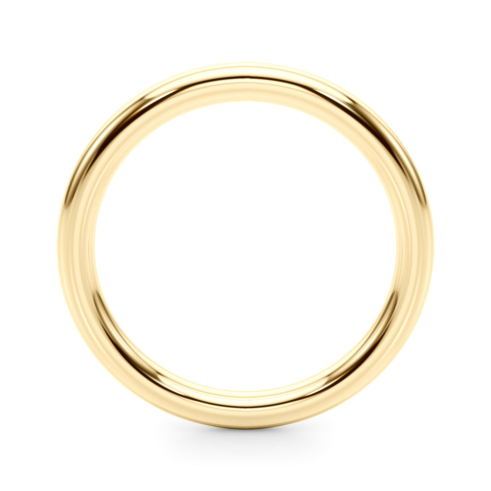 Plain Wedding Gold Band