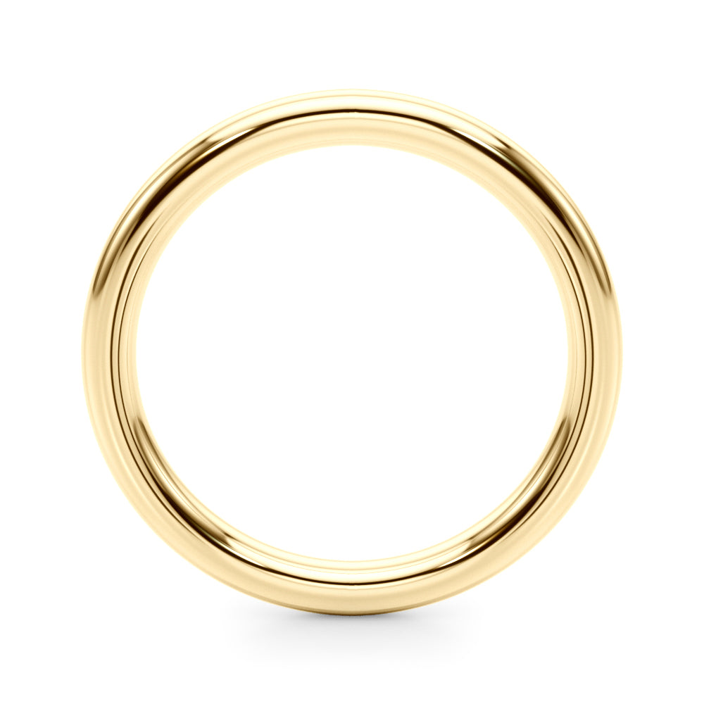 Plain Wedding Gold Band