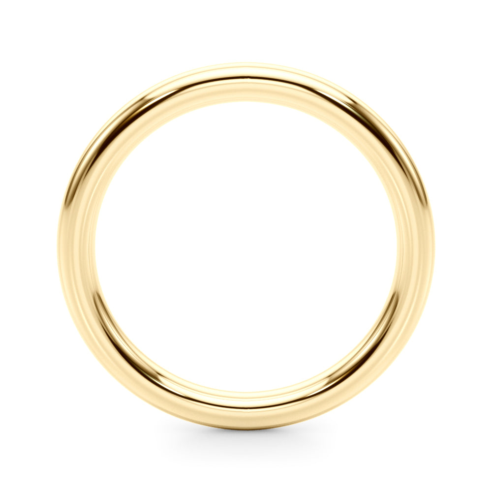 Plain Wedding Gold Band