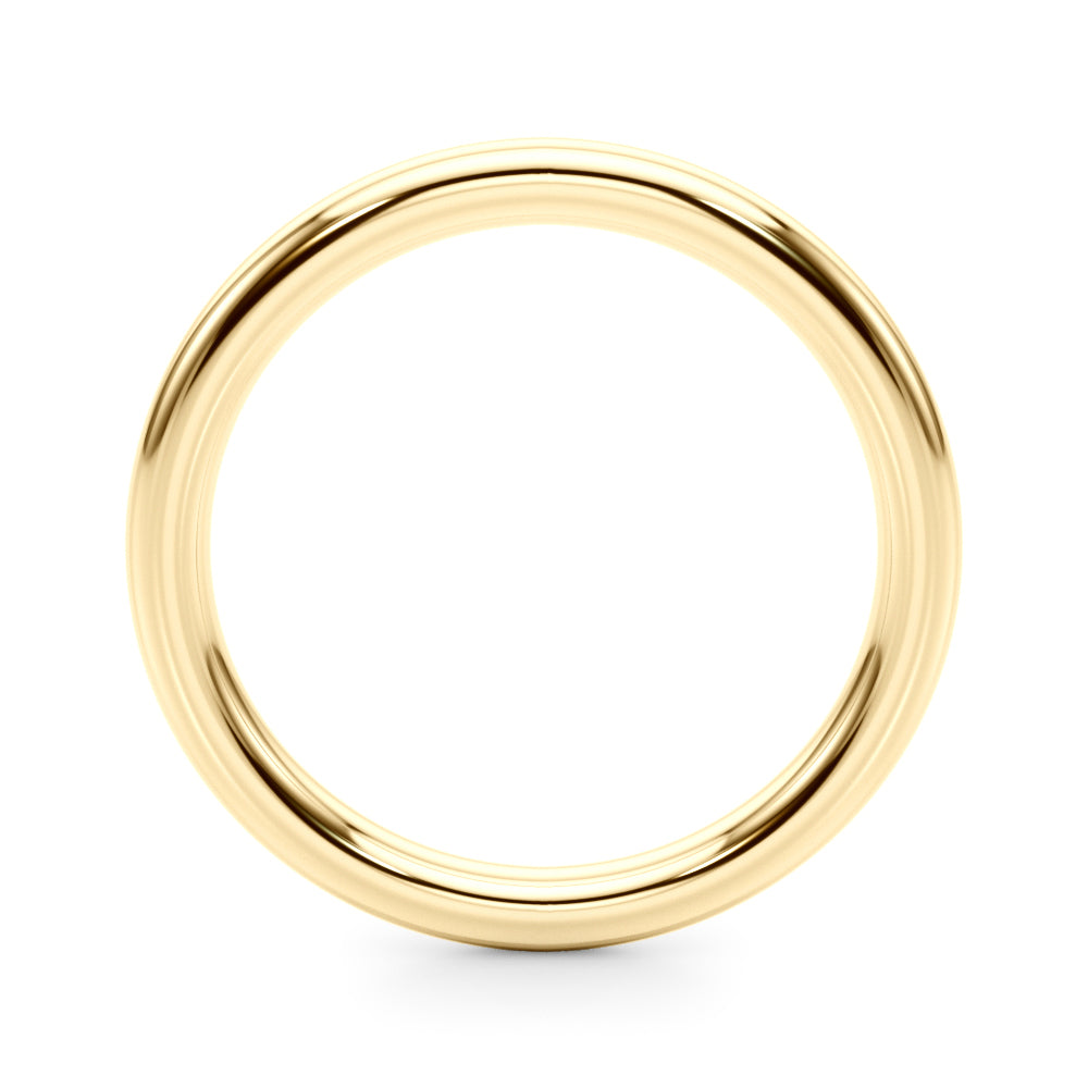 Plain Wedding Gold Band