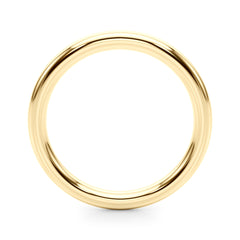 Plain Wedding Gold Band