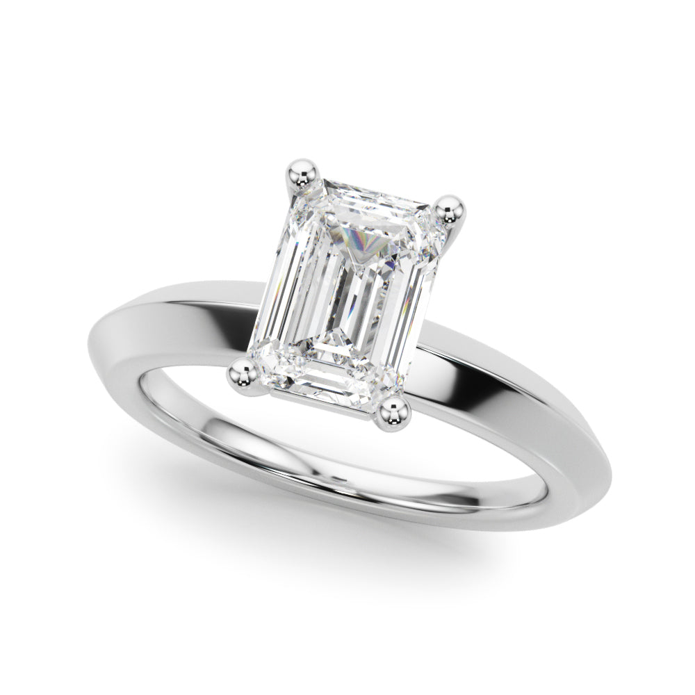 Romantic Ov Center Mq & Rd Sides Oval Diamond Engagement Ring — 9K/18K Gold & Platinum
