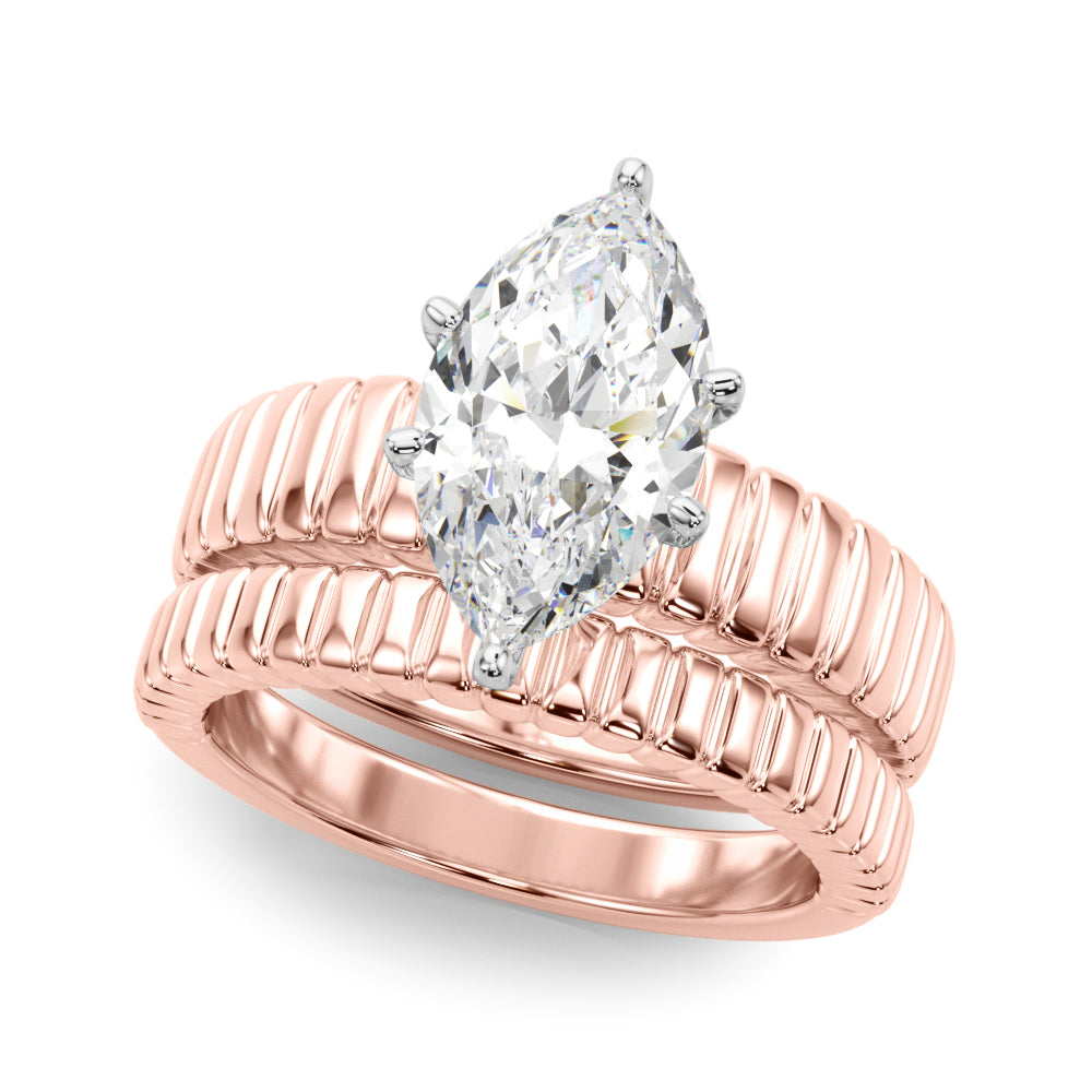 Exquisite Solitaire Round Diamond Engagement Ring — 9K/18K Gold & Platinum