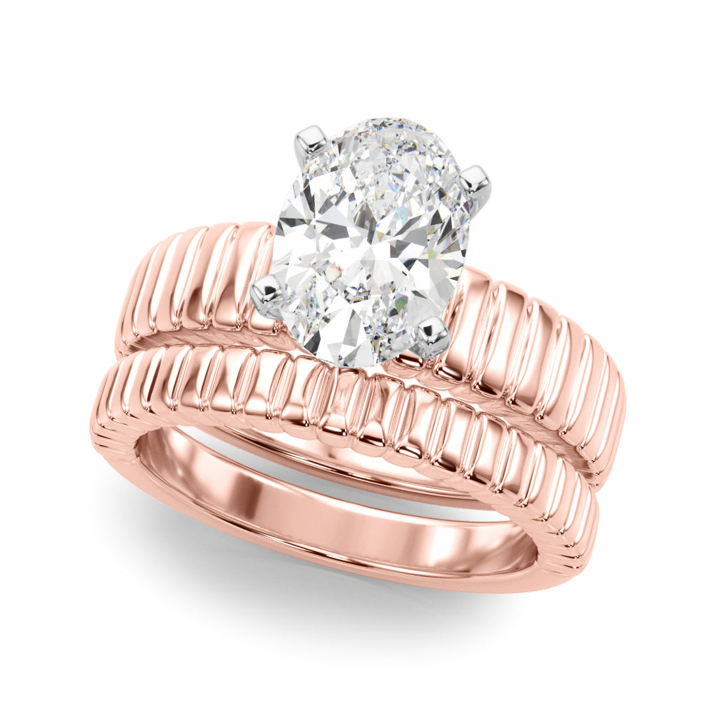 Exquisite Solitaire Round Diamond Engagement Ring — 9K/18K Gold & Platinum