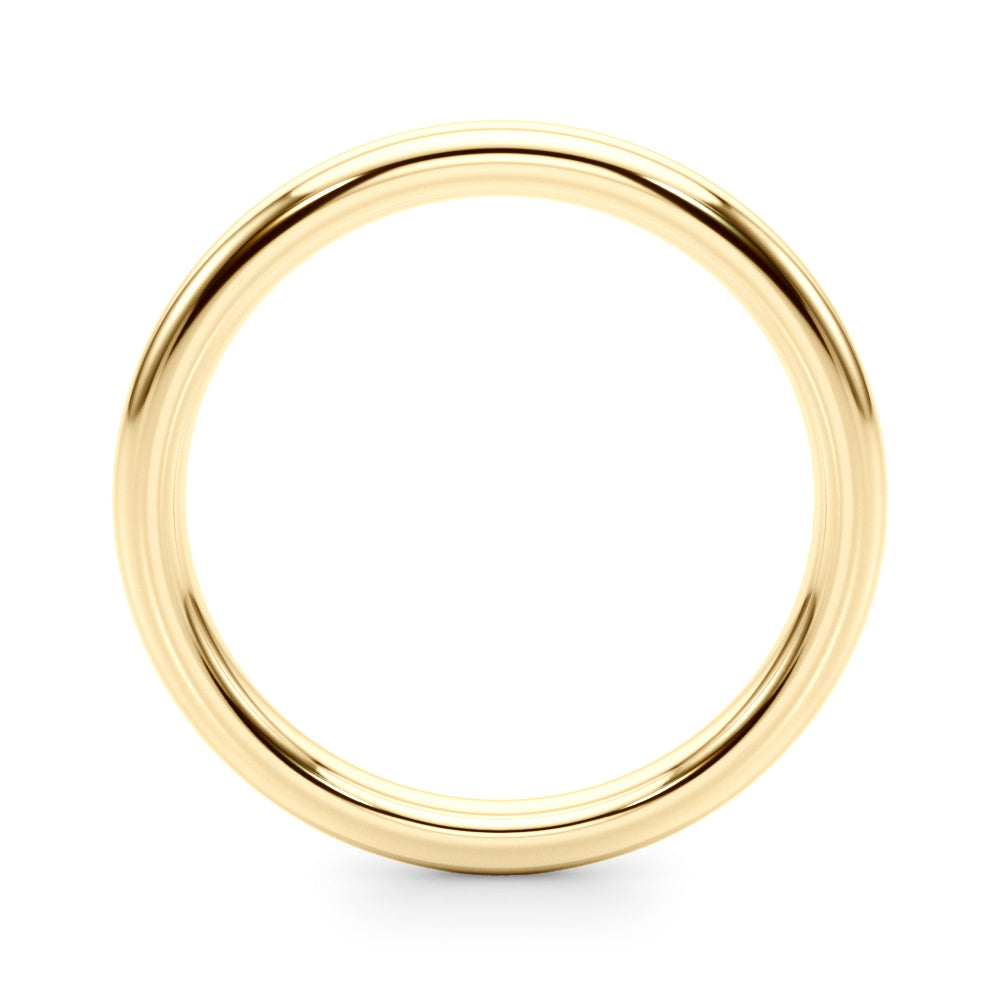 Plain Wedding Gold Band