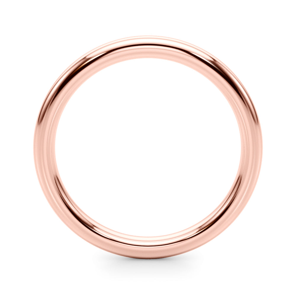 Plain Wedding Gold Band