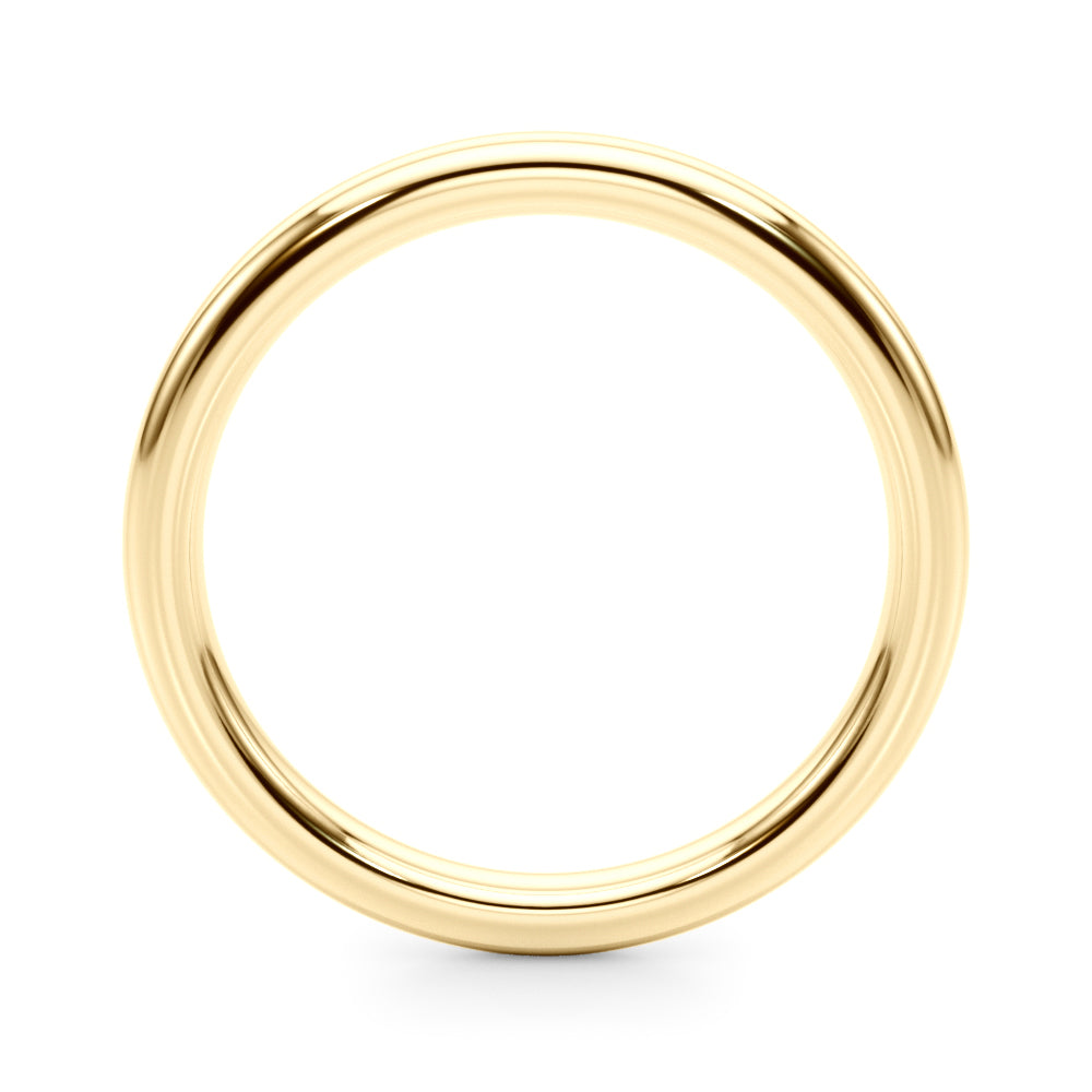 Plain Wedding Gold Band