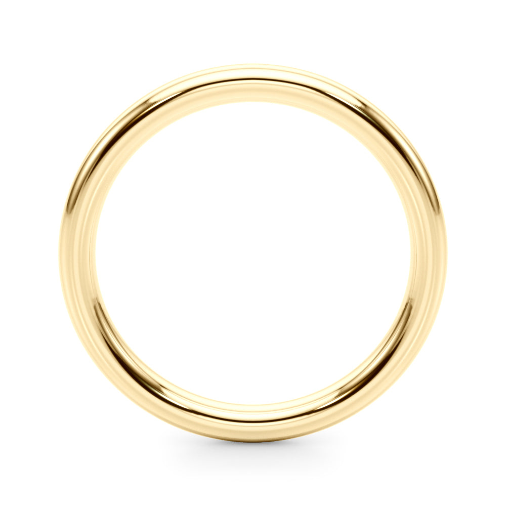 Plain Wedding Gold Band